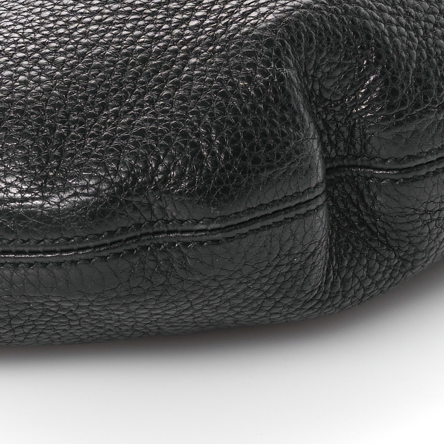 Gucci Pebbled Calfskin Medium Soho Hobo Black 9 of 16