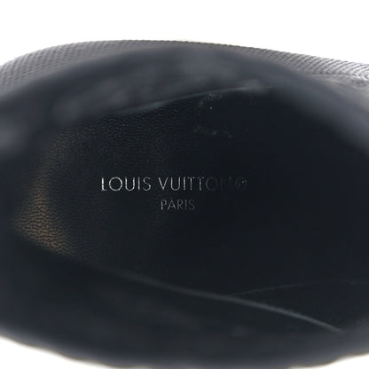Louis Vuitton Monogram Stretch Fabric Silhouette Ankle Boots 35 Black 6 of 8