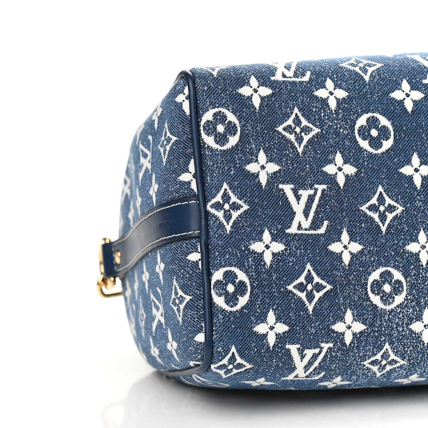 Monogram Jacquard Denim Speedy Bandouliere 25 Bleu
