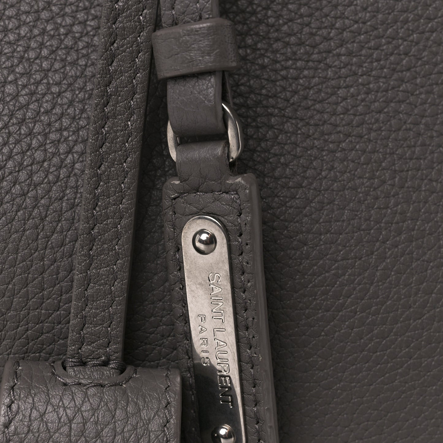 Grained Calfskin Small Supple Sac De Jour Earth
