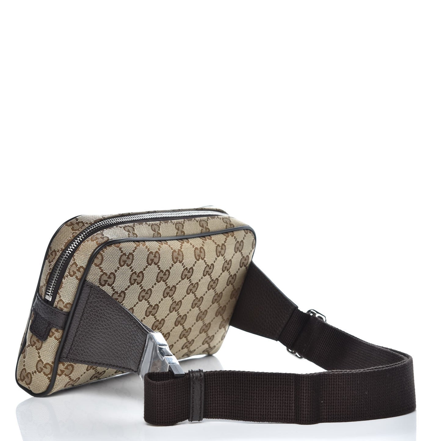 Monogram Belt Bag Dark Brown