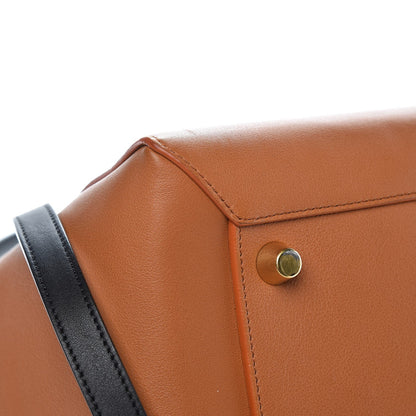 Celine Smooth Calfskin Small Bi-Color Belt Bag Tan 10 of 14