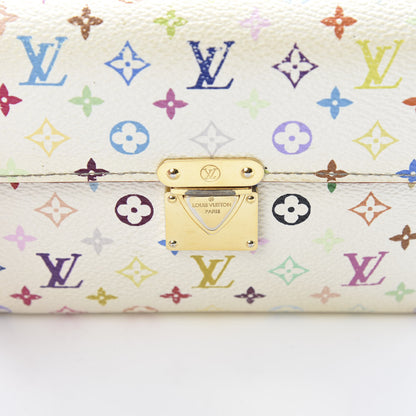 Louis Vuitton Monogram Multicolor Koala Wallet White 13 of 14
