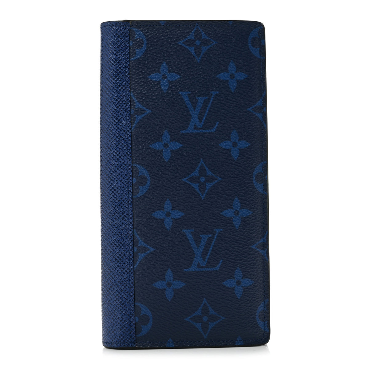 Louis Vuitton Taigarama Brazza Wallet NM Cobalt 1 of 9