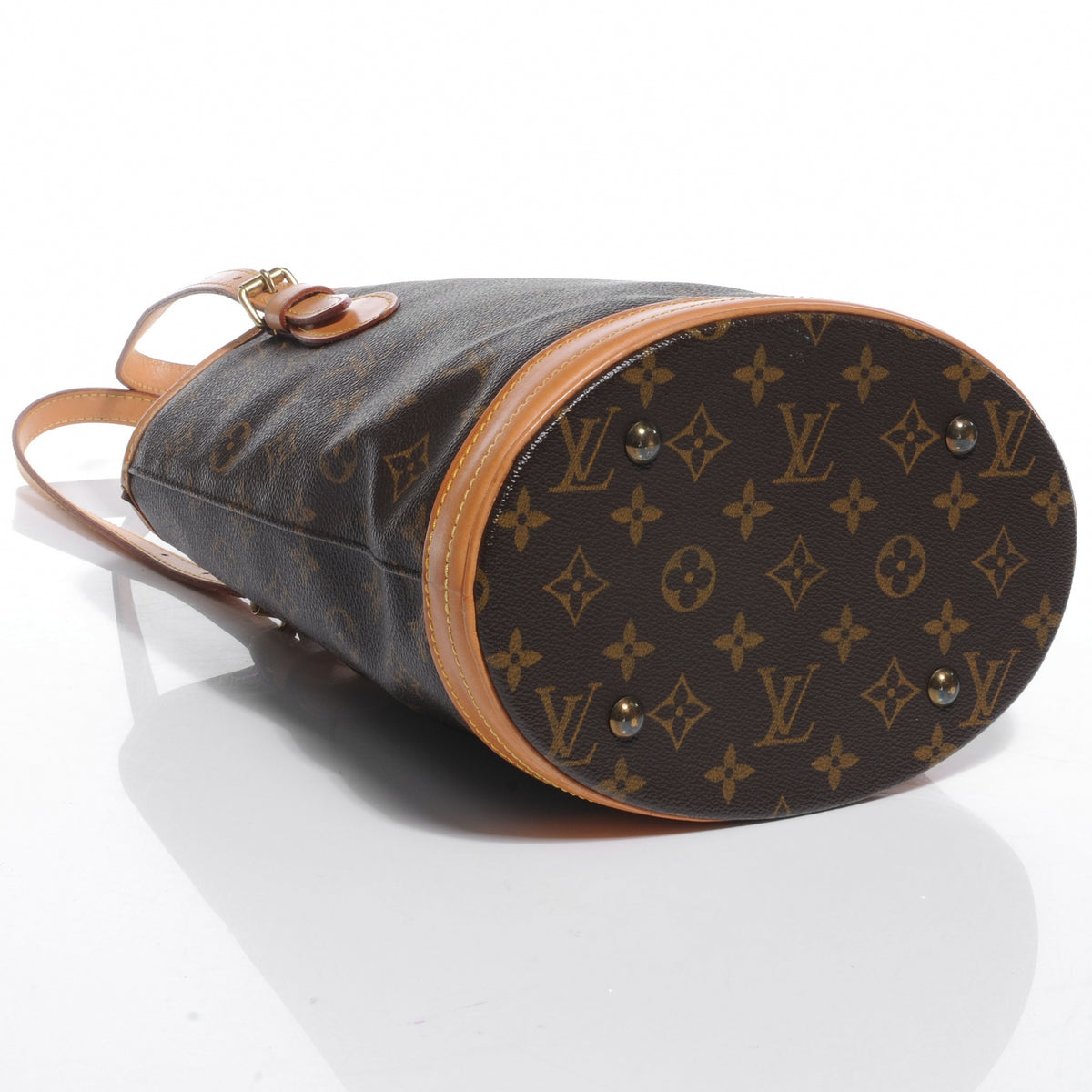 Louis Vuitton Monogram Petit Bucket 23 4 of 10