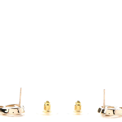 Chanel Metal CC Heart Coco In Love Earrings Gold 3 of 4