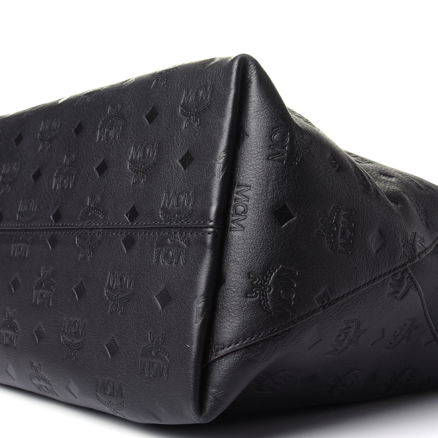 Calfskin Ottomar Monogram Large Klara Hobo Black