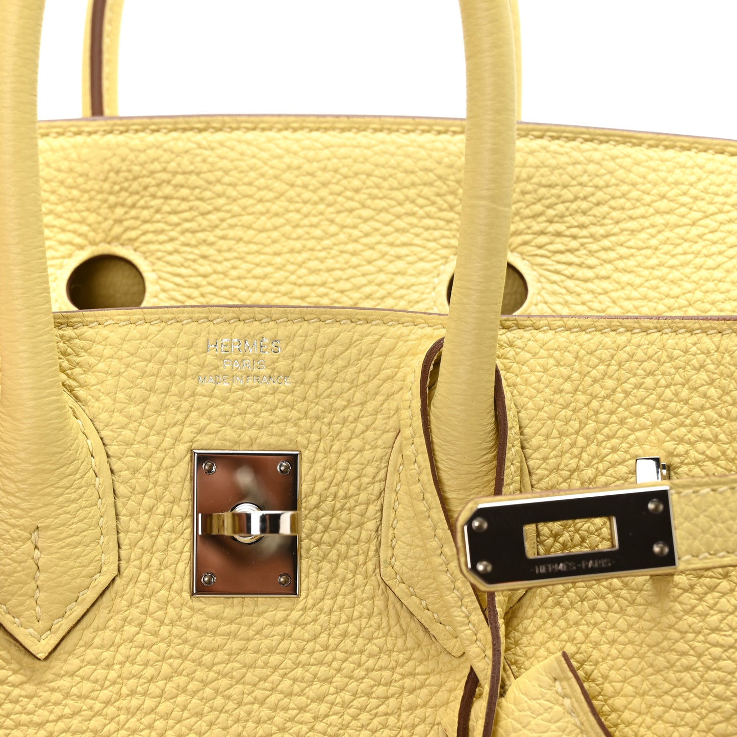 Togo Birkin 25 Jaune Poussin