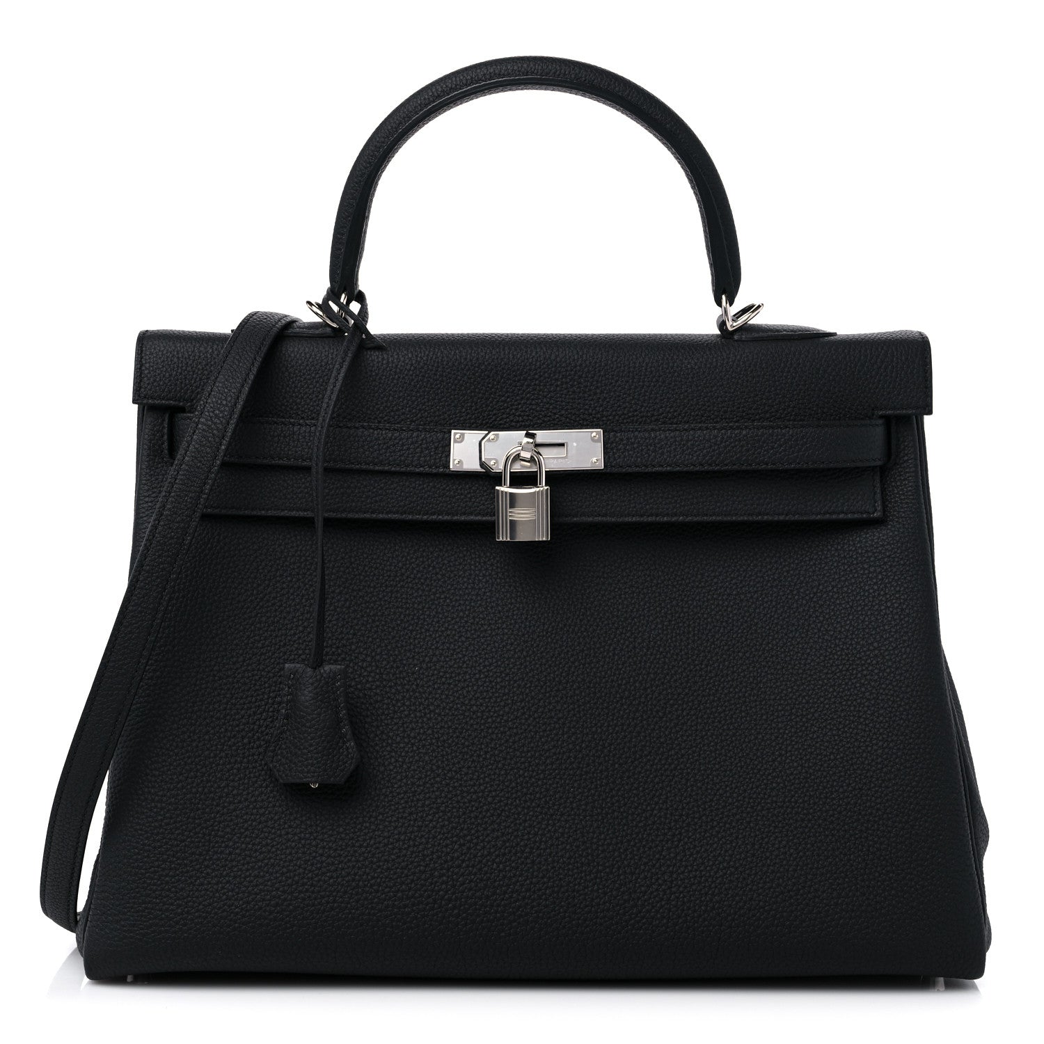 Hermes Togo Kelly Retourne 35 Black 1 of 9