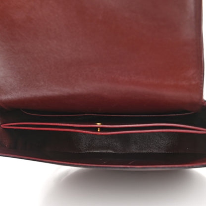 Celine Natural Calfskin Medium Trotteur Burgundy 4 of 13