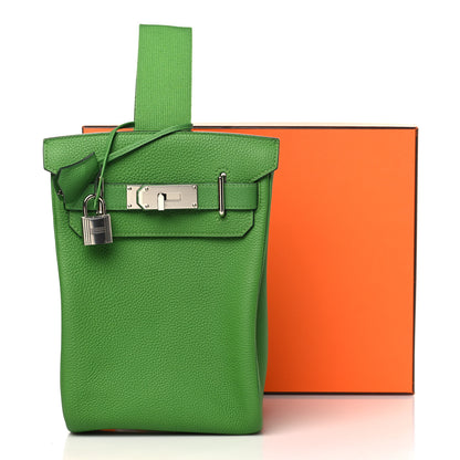 Hermes Togo Hac A Dos PM Backpack Vert Yucca 11 of 11