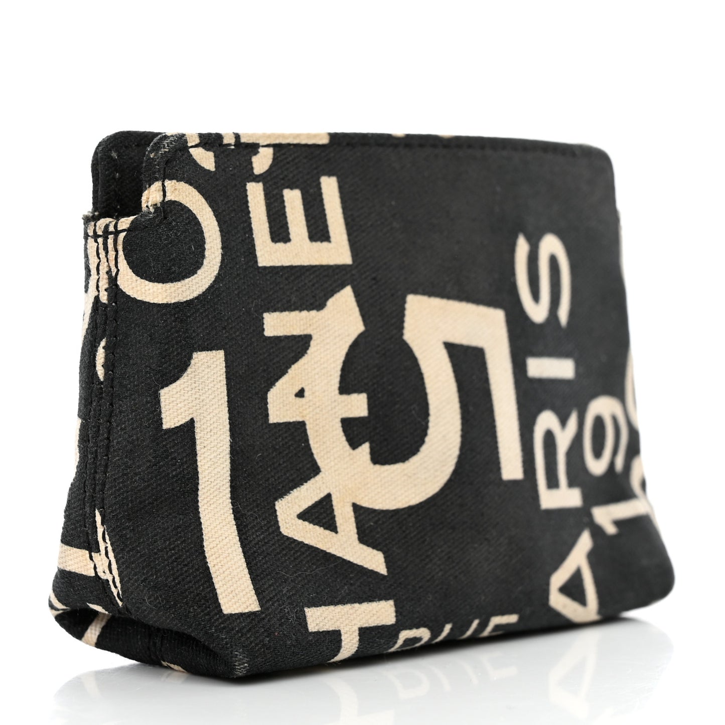 Canvas 31 Rue Cambon Pouch Black