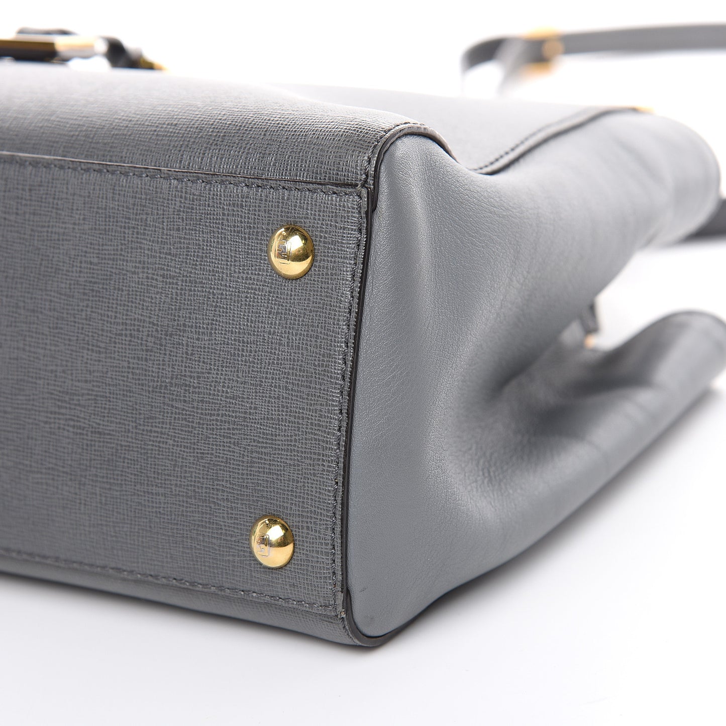 Vitello Elite Petite 2Jours Tote Grigio Grigio Chiaro