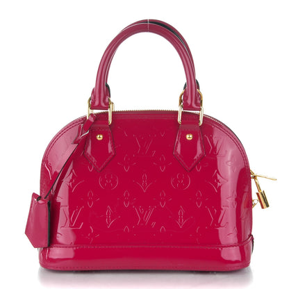 Louis Vuitton Vernis Alma BB Rose Indien 1 of 7
