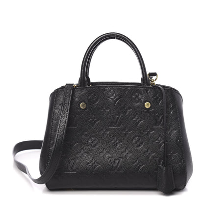 Louis Vuitton Empreinte Montaigne BB Black 1 of 14