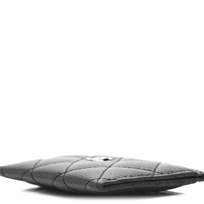 Chanel Caviar Quilted Card Holder Black 9 of 9