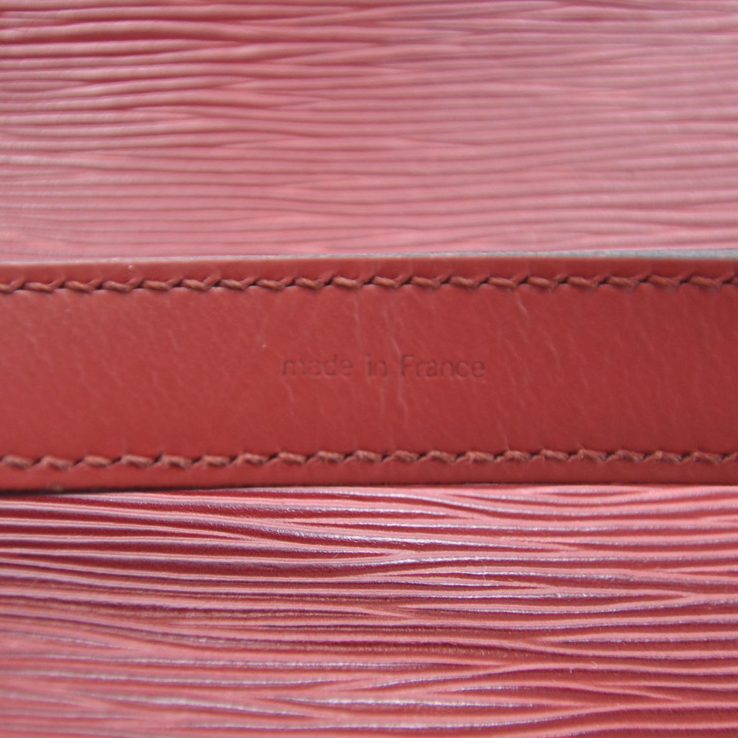 Louis Vuitton Epi Petit Noe Red 11 of 12