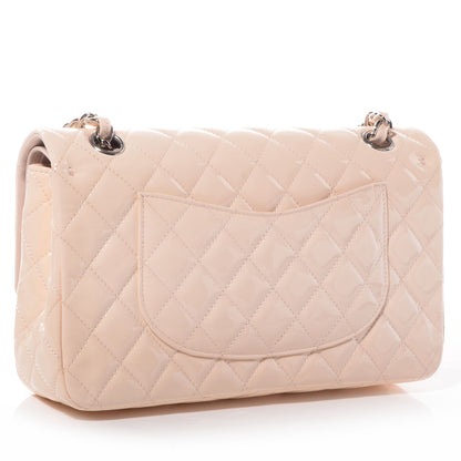 Chanel Patent Quilted Medium Double Flap Light Pink 3 of 8