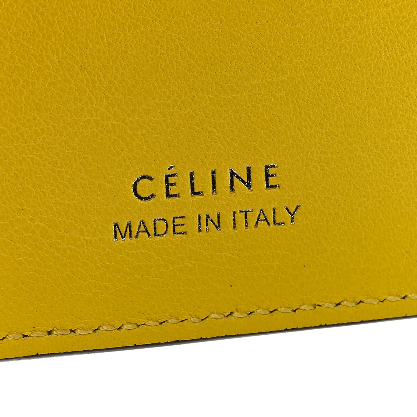 Drummed Calfskin Small Multifunction Folded Wallet Souris