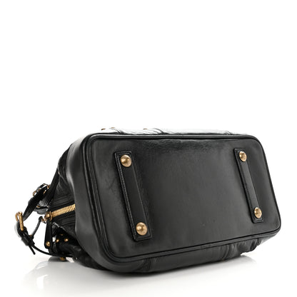 Louis Vuitton Lambskin Riveting Black 4 of 10