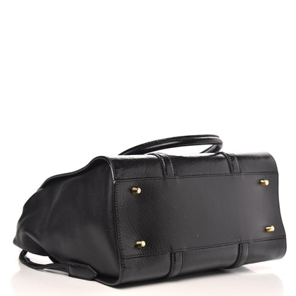 Burberry Patent Calfskin Medium Dinton Tote Black 4 of 10