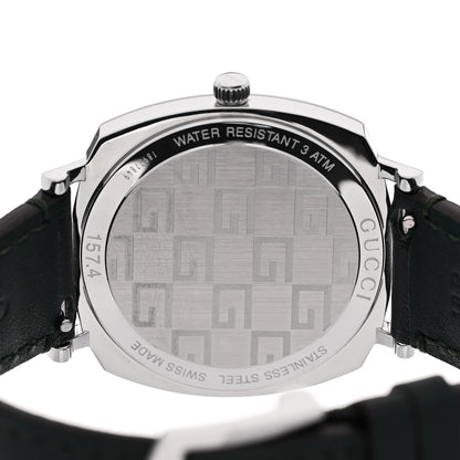 Gucci Stainless Steel Calfskin 35mm Grip Quartz Watch Green 4 of 4