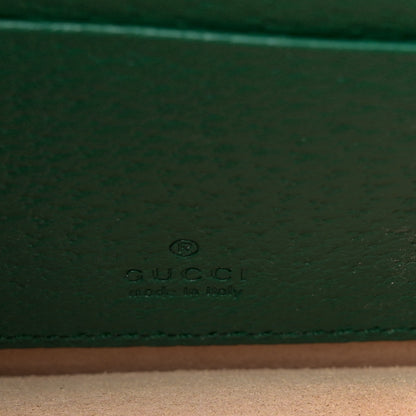 Gucci Dollar Pigprint Diana Chain Wallet Green 6 of 11