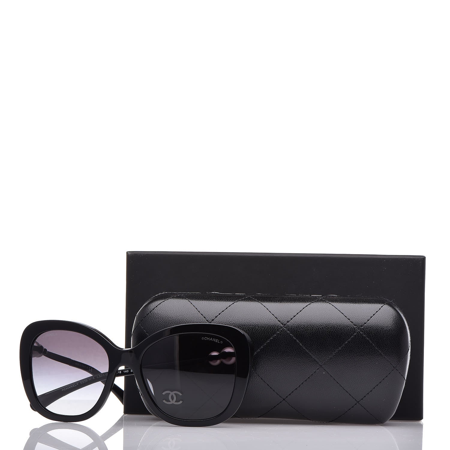 Chanel Pearl Sunglasses 5339-H-A Black 8 of 8