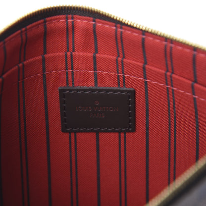Louis Vuitton Damier Ebene Neverfull MM GM Pochette 5 of 6