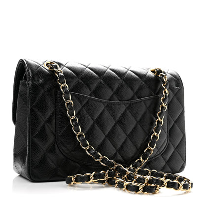 Chanel Caviar Quilted Small Double Flap Black 2 of 12