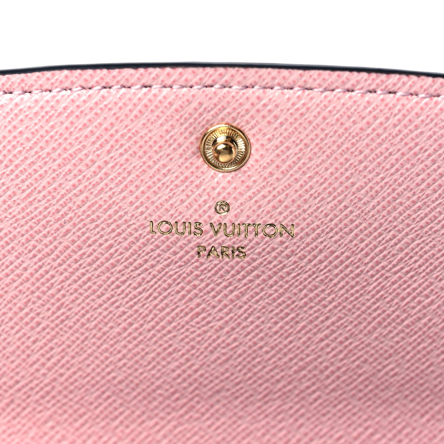 Damier Ebene Emilie Wallet Rose Ballerine