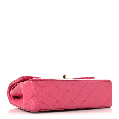Chanel Caviar Quilted Small Double Flap Pink 4 of 11