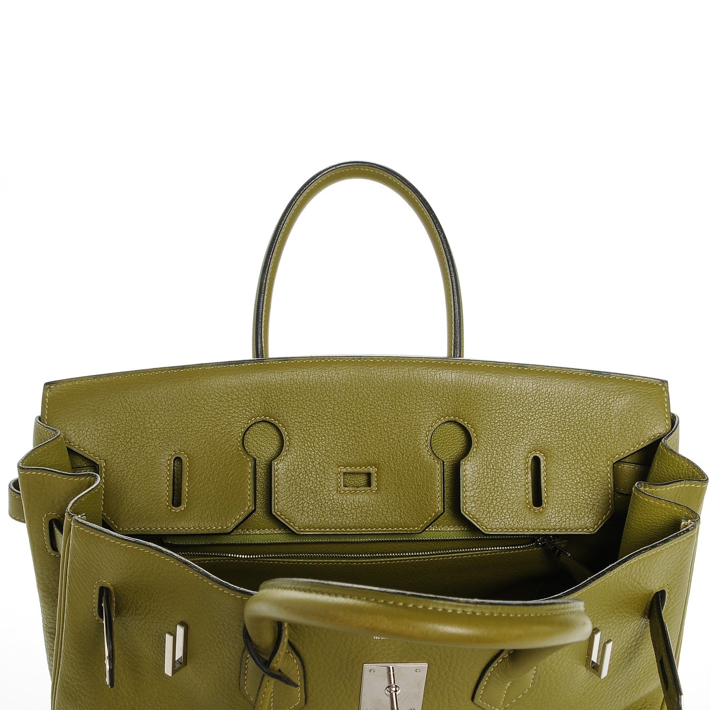 Taurillon Clemence BIRKIN 35 Vert Chartreuse