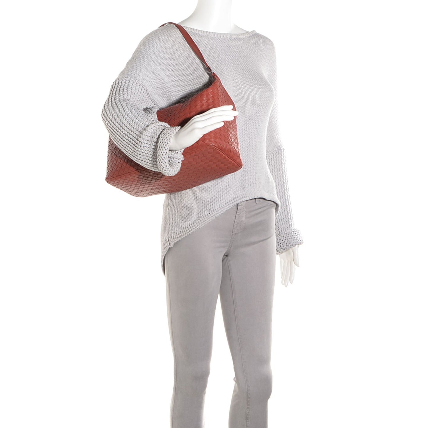 Nappa Intrecciato Small Shoulder Bag Arizona