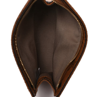 MCM Visetos Small Zip Pouch Cognac 5 of 11