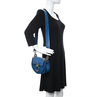 Chloe Calfskin Small Tess Bag Smoky Blue 2 of 9