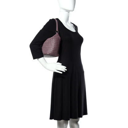 Bottega Veneta Nappa Intrecciato Small Shoulder Bag Watteau 2 of 8