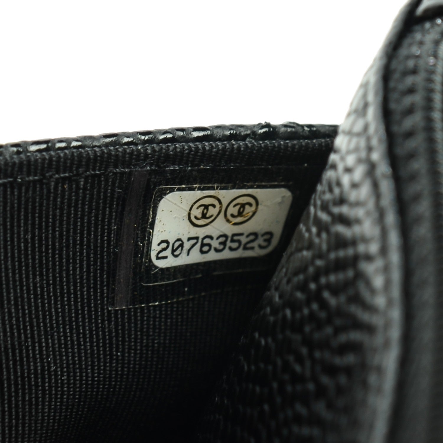 Chanel Caviar Quilted Wallet On Chain WOC Black 9 of 9