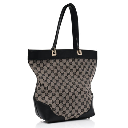 Gucci Monogram Tote Black 2 of 4
