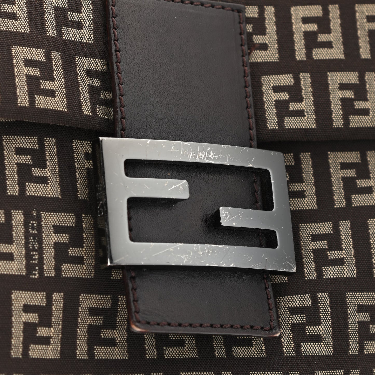 Zucchino Vitello Tube Messenger Bag Testa di Moro Beige