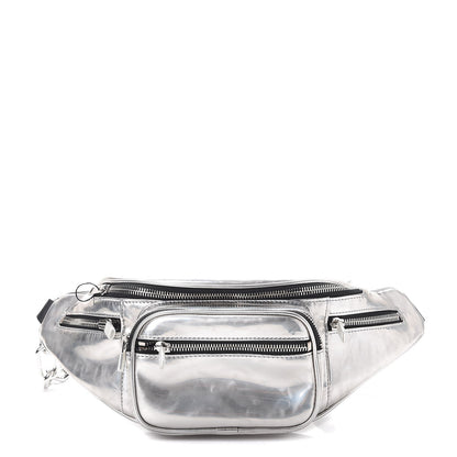 Alexander Wang Mirror Mini Attica Chain Fanny Pack Belt Bag Silver 1 of 10