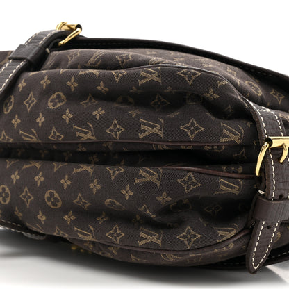Louis Vuitton Monogram Mini Lin Saumur Ebene 9 of 17
