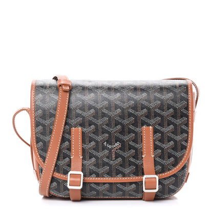Goyard Goyardine Belvedere PM Messenger Bag Black Gold 1 of 10