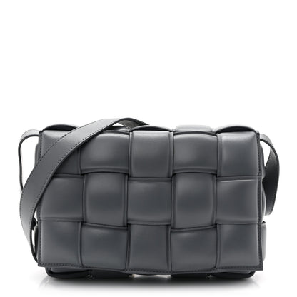 Bottega Veneta Nappa Maxi Intreccio Padded Cassette Crossbody Bag Thunder 1 of 10