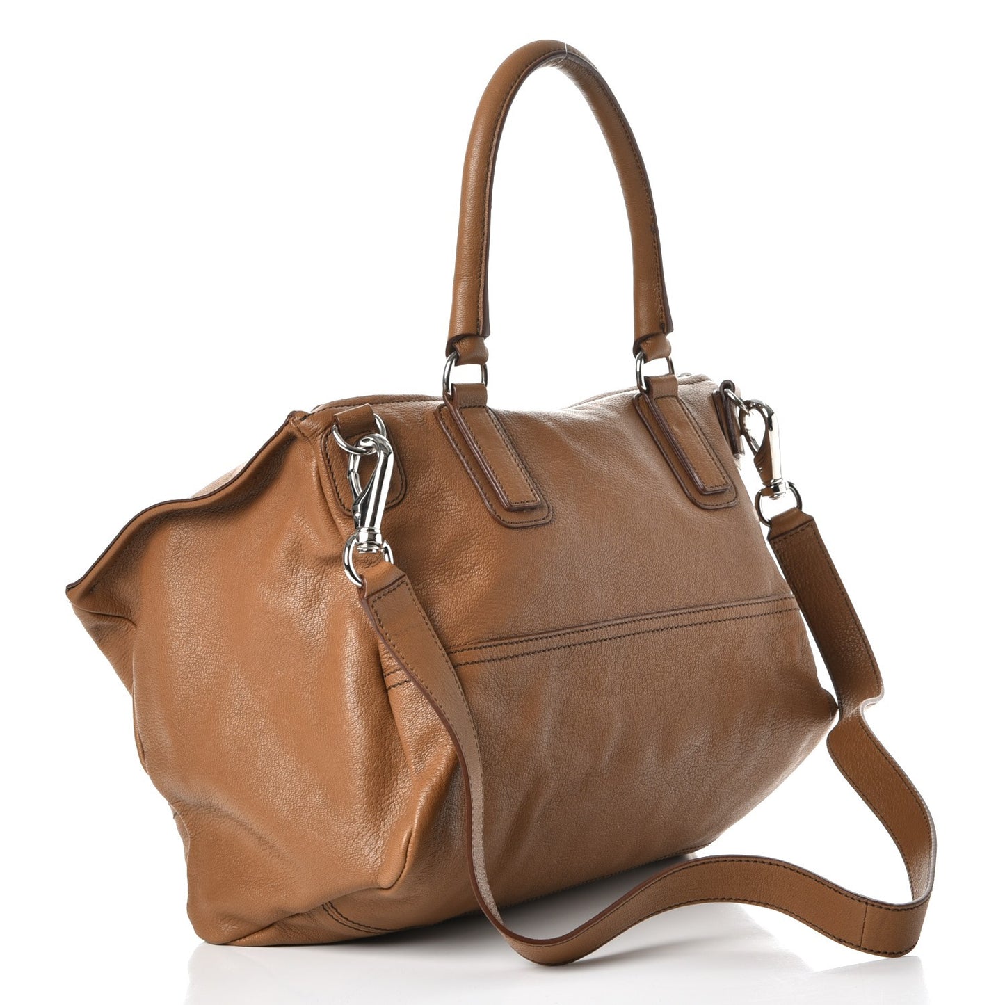 Sugar Goatskin Large Pandora Caramel