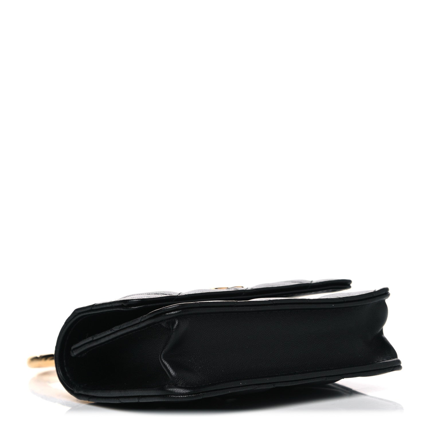 Chanel Lambskin Quilted CC Hook Card Holder Black 3 of 9