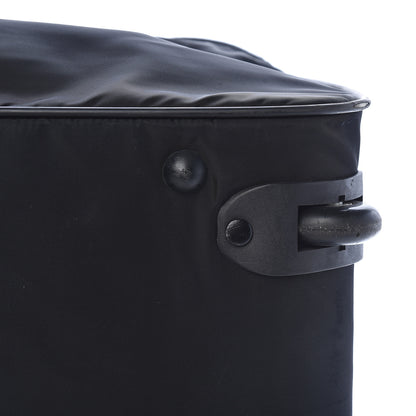 Prada Tessuto Nylon Saffiano Rolling Duffle Black 16 of 18