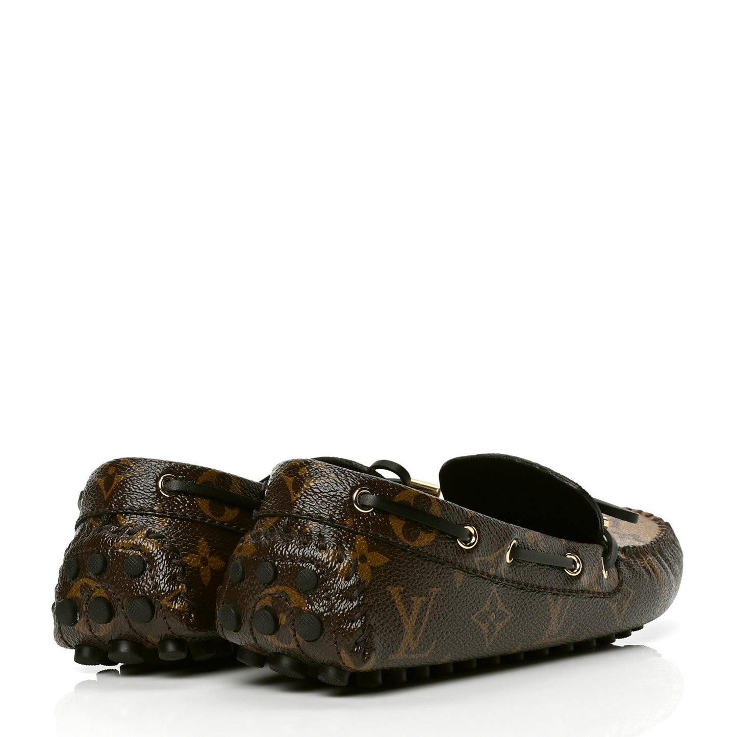 Patent Reverse Monogram Gloria Loafers 38.5