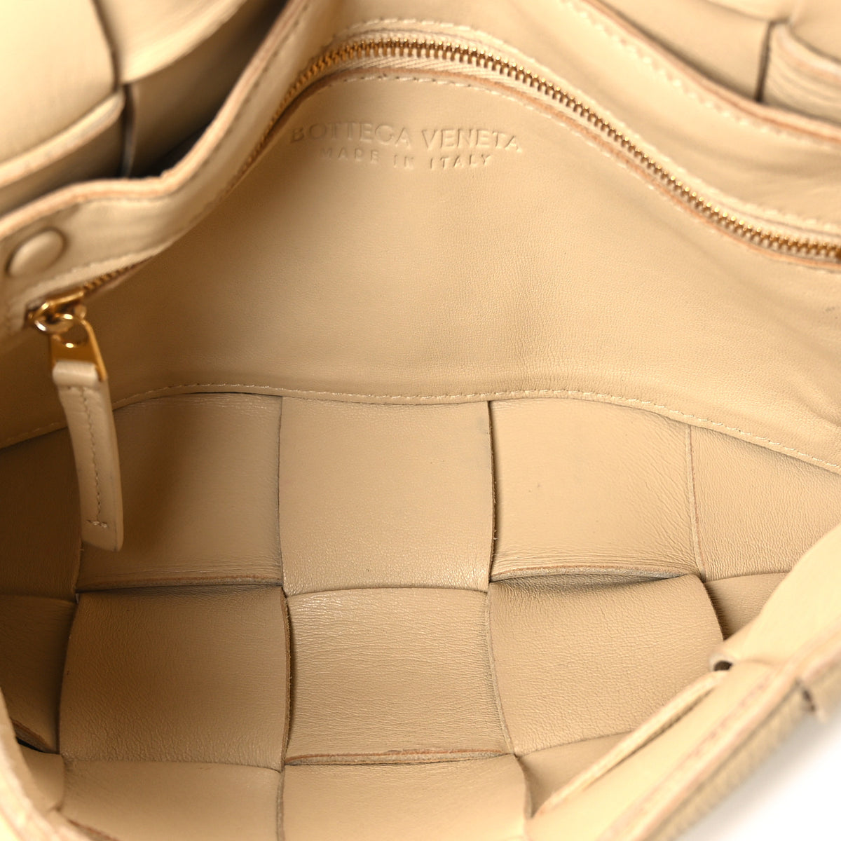 Bottega Veneta Grained Calfskin Maxi Intrecciato Cassette Crossbody Bag Porridge 5 of 11