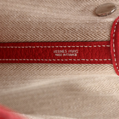 Hermes Negonda Garden Party 36 MM Rouge Casaque 6 of 10